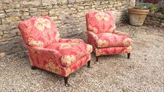 Howard and Son Grafton model antique armchairs1.jpg